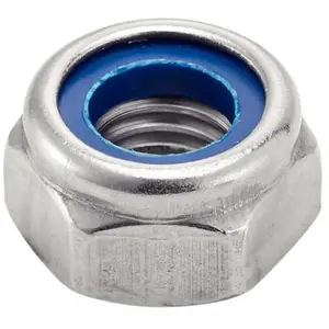 Comparateur de prix : Accton Technology Écrou hexagonal indesserrable Inox - Ø 8 mm - Boîte de 200 - Acton