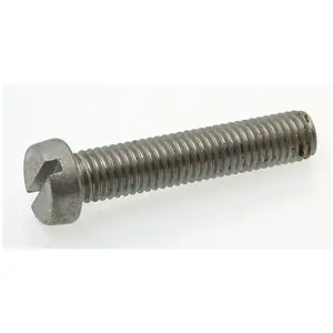 Vis à métaux tête cylindrique fendue inox A2 DIN84 6X40 boîte de 200 - ACTON - 622106X40 TUVendu parpiecesetpneus