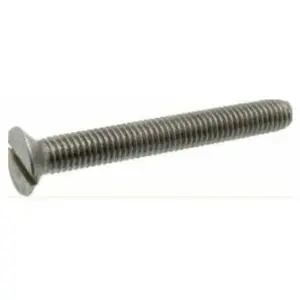 Comparateur de prix : Vis à métaux tête fraisée fendue inox A2 DIN 963 6X30 boîte de 200 - ACTON - 622086X30 TU