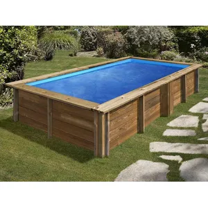 Comparateur de prix : SUNBAY Gre Piscine bois Lemon 3,75 x 2,00 x 0,68 m - Gré