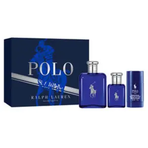 Ensemble 3 pièces Polo Bleu pas cher