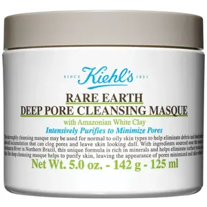 Kiehl's Rare Earth Deep Pore Cleansing Masque décongestionnant 125ml pas cher