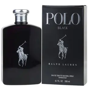 Polo Black - Ralph Lauren Eau De Toilette Spray 200 ML pas cher