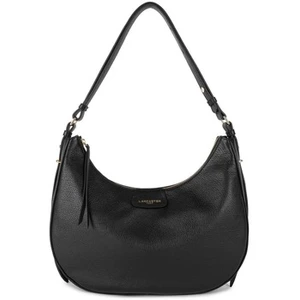 Comparateur de prix : Lancaster - Grand sac hobo - Dune - Noir - Cuir de vachette grainé TU