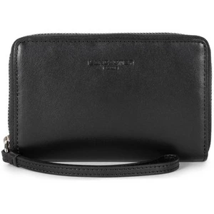 Comparateur de prix : Lancaster Maroquinerie Portefeuille Zippé autour Paris PM noir en cuir