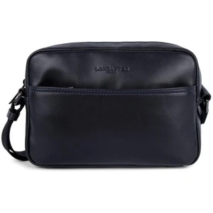 Comparateur de prix : Sacoche Cuir Lancaster Soft Vintage Homme 320-33 Noir Bleu