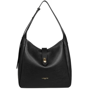 Lancaster - Grand Sac Seau - Top Double - Noir- Femme pas cher