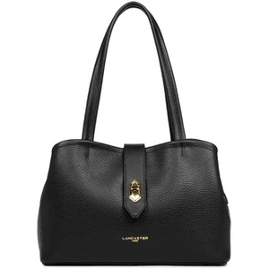 Sac cabas M en cuir signature Lancaster pas cher
