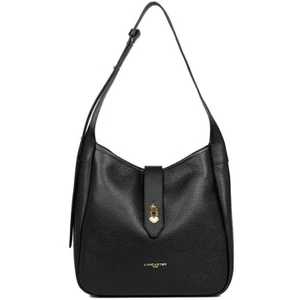 Non communiqué Lancaster Sac bandouliere Top double 470-66 - ONE SIZE / NOIR IN NU pas cher