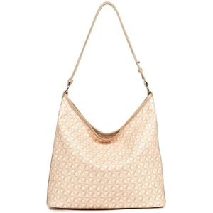 LANCASTER Sac à épaule beige pour femme - Ikon IT Bucket Bag 250450 pas cher