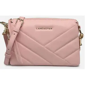 Pochette Zippée S Soft Matelassé par Lancaster Rose T.U Sacs pas cher