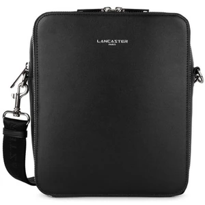 Comparateur de prix : Sac travers trotteur Zippé Paris Homme par Lancaster Noir T.U Sacs