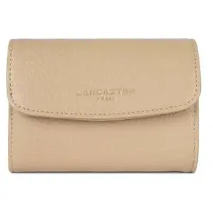 Lancaster - Portefeuille - Foulonné PM - Beige foncé - Cuir de vachette grainé TU pas cher