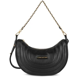 Sac Hobo matelassé en cuir Lancaster pas cher