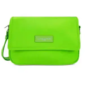 Comparateur de prix : Sac gibecière A rabat aimanté M Basic Vita Lancaster 510-78 Vert Clair