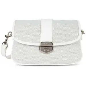Comparateur de prix : Lancaster - Sac trotteur - Canvas Fia - Blanc - Toile garnie cuir de v...