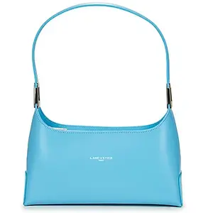 Comparateur de prix : Sac porte epaule Lancaster Ref 54230 Bleu atoll 29*14*8 cm