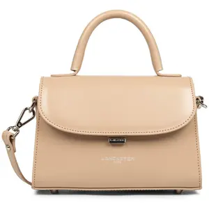 Comparateur de prix : Sac a main Lancaster Suave Even Ref 57400 Beige fonce 21*14*7 cm
