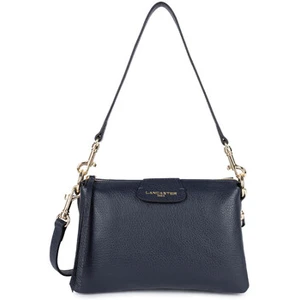 Lancaster - Pochette - Dune - Bleu foncé - Cuir de vachette grainé TUVendu parspartoo