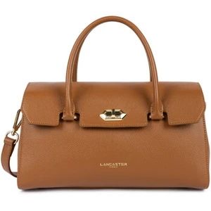 Sac à main A rabat avec fermoir Milano Cosmos Lancaster 547-78 Camel pas cher