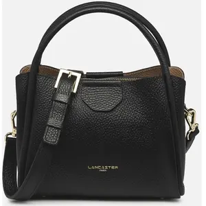 Comparateur de prix : Lancaster Maroquinerie Sac à main Aimantée S Ida Double noir