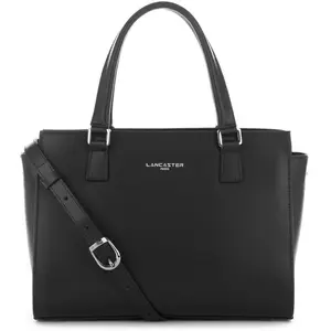 Comparateur de prix : Lancaster Maroquinerie Sac à main Smooth en cuir noir