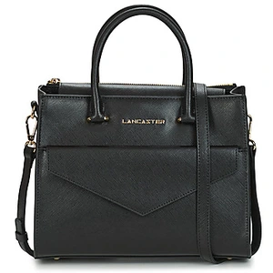 Comparateur de prix : Lancaster - Sac à main - Saffiano Signature - Noir - Refente de cuir de vachette grainé TU