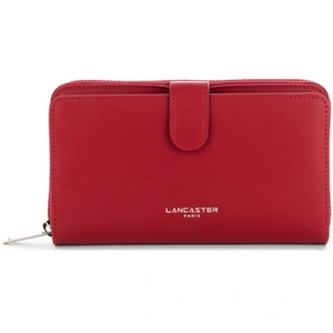 Pas de marque Compagnon Lancaster Constance en cuir ref_lan40312-rouge-19*11 Rouge pas cher
