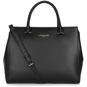 Lancaster - Sac à main - Smooth Or - Noir - Refente de cuir de vachette lisse TUVendu paramazon