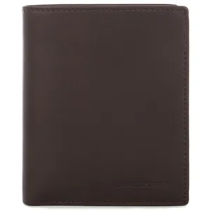 Portefeuille Lancaster cuir ref_42512 marron 10.5*13*2 Marron pas cher