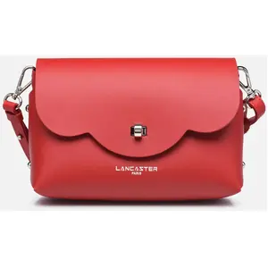 LANCASTER Sac rabat PUR & ELEMENT CITY FLORE 423-48 - couleur:Rouge / champagne pas cher