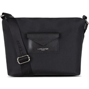 Comparateur de prix : Sac à bandoulière - LANCASTER - Smart KBA - Noir - Polyester - Cuir de vache