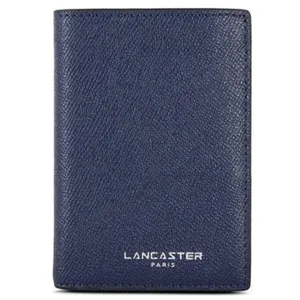 Portefeuille LANCASTER Portefeuille Delphino RFID Bleu P30470215 pas cher