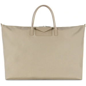 Sac shopper - LANCASTER - Smart KBA Weekender - Beige - Nylon - Zippée pas cher