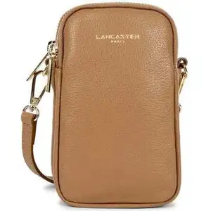 Comparateur de prix : Lancaster - Pochette smartphone - Dune - Camel - Cuir de vachette grainé TU
