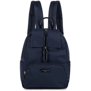 Sac à dos - LANCASTER - Basic Verni - Bleu Foncé - Nylon - 31x24x12 cmVendu paramazon