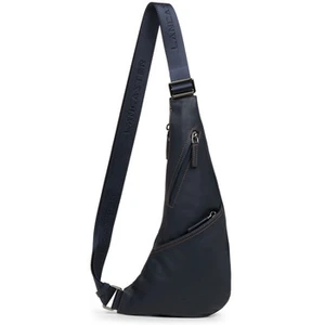 Comparateur de prix : Lancaster Sac banane porté travers ref_41878 Bleuf-camel 18*38*2