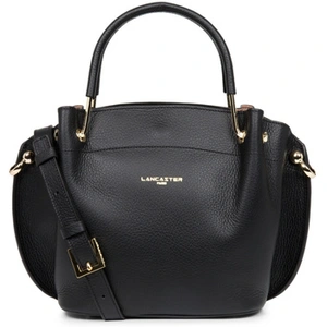 Sac porté main Lancaster en cuir ref_lan45315 Noir INN 21*22.5*12 pas cher