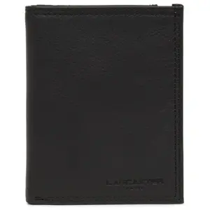 Portefeuille Lancaster en cuir ref_lan25386 Noir