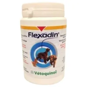 Comparateur de prix : Vetoquinol Flexadin Complément Alimentaire Flacon de 90 Comprimés Sécables