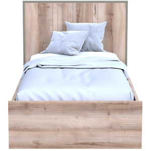 Lit simple 90x200 cm IGGY pas cher