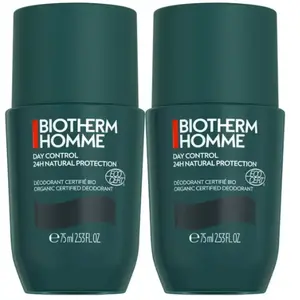 Comparateur de prix : Biotherm Homme Day Control Déodorant 24h Roll-On Lot de 2 x 75ml