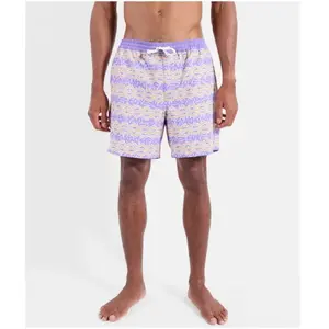 Oxbow - Blaze motif - Boardshort homme Lilac - XL pas cher