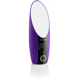 NAF NAF DNI050 ZEN - Réveil lumière LEDS MP3 USB - Violet pas cher