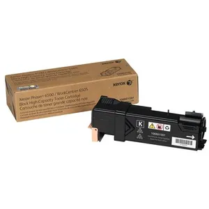 Xerox Phaser 6500 - Haute capacité - noir - original - cartouche de toner - pour Phaser 6500; WorkCentre 6505 - Jusqu'à 3000 pages ISO/IEC 19798Vendu parfnac