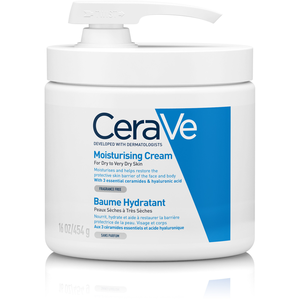 Comparateur de prix : CeraVe Soins Baume Hydratant Visage Corps Pot Pompe 454g