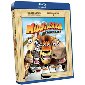 Dreamworks Madagascar - Madagascar 2 - Coffret - Blu-Ray pas cher