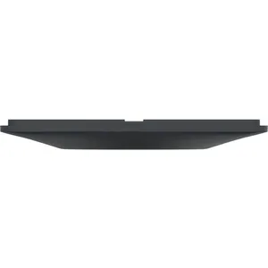 Schneider Ovalis - Plaque de finition - 2 postes Vertical - entraxe 71mm - Anthracite pas cher