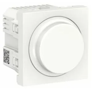 Variateur rotatif - universel - blanc - schneider unica nu351418 pas cher