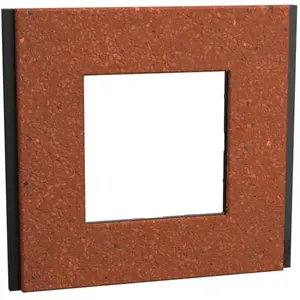 Schneider Unica Déco Signature - Plaque de finition - Terracotta - 1P (NU600271) pas cher